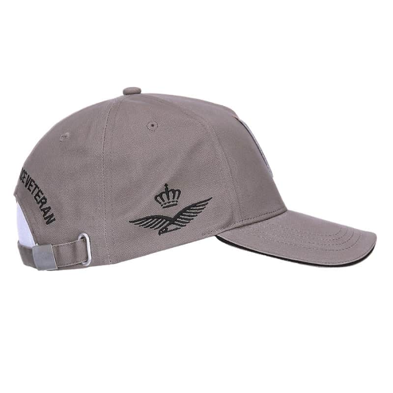 Baseball Cap - Pet | Veteranen - Koninklijke Luchtmacht | Grijs | Fostex Garments - Afbeelding 4