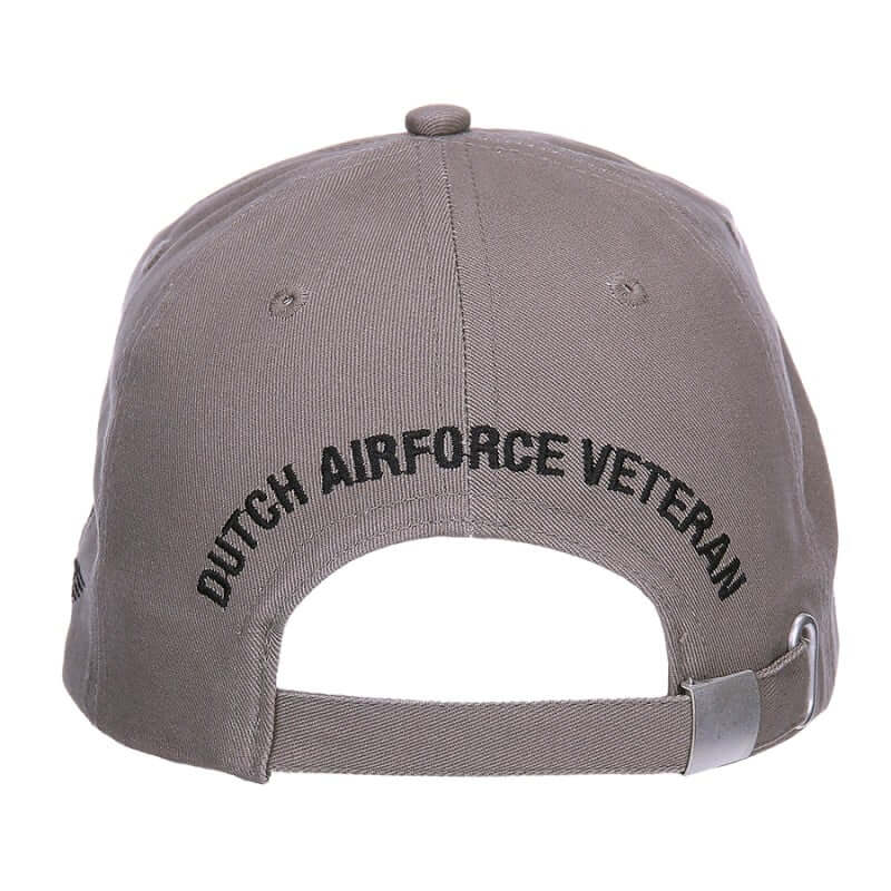 Baseball Cap - Pet | Veteranen - Koninklijke Luchtmacht | Grijs | Fostex Garments - Afbeelding 5