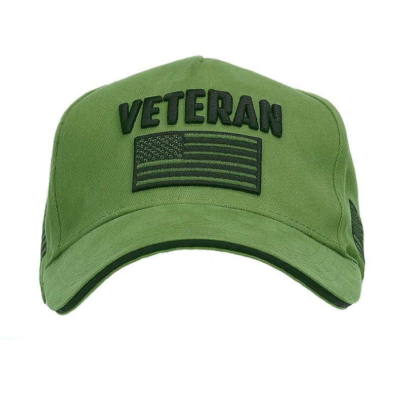 Baseball Cap - Pet | U.S. Army Veteranen | Groen | Fostex Garments - Afbeelding 2