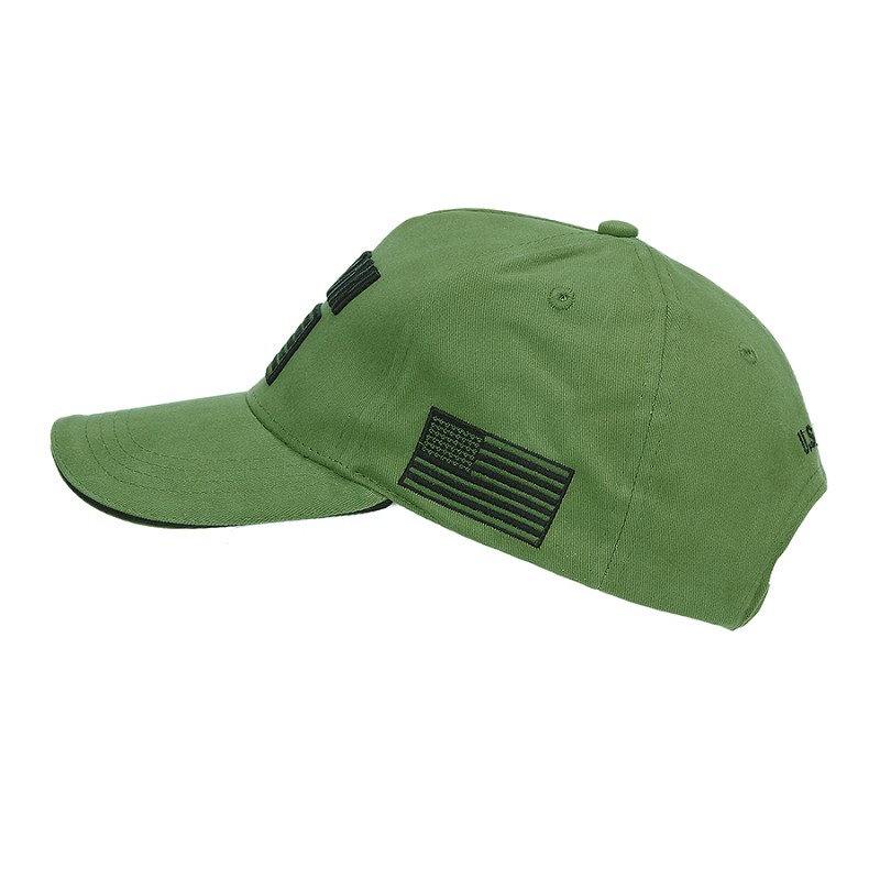 Baseball Cap - Pet | U.S. Army Veteranen | Groen | Fostex Garments - Afbeelding 3