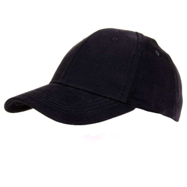 Baseball Sniper cap. Diverse kleuren - Zwart