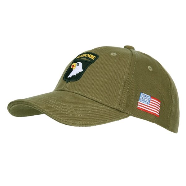 Baseball cap 101st airborne. Diverse kleuren - Groen