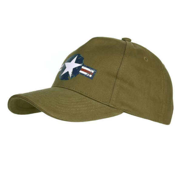 Baseball cap USAF WWII. Diverse kleuren - Groen