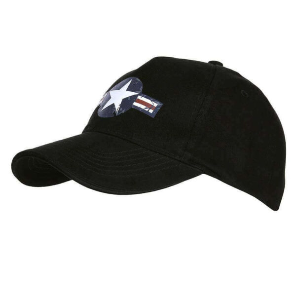 Baseball cap USAF WWII. Diverse kleuren - Zwart