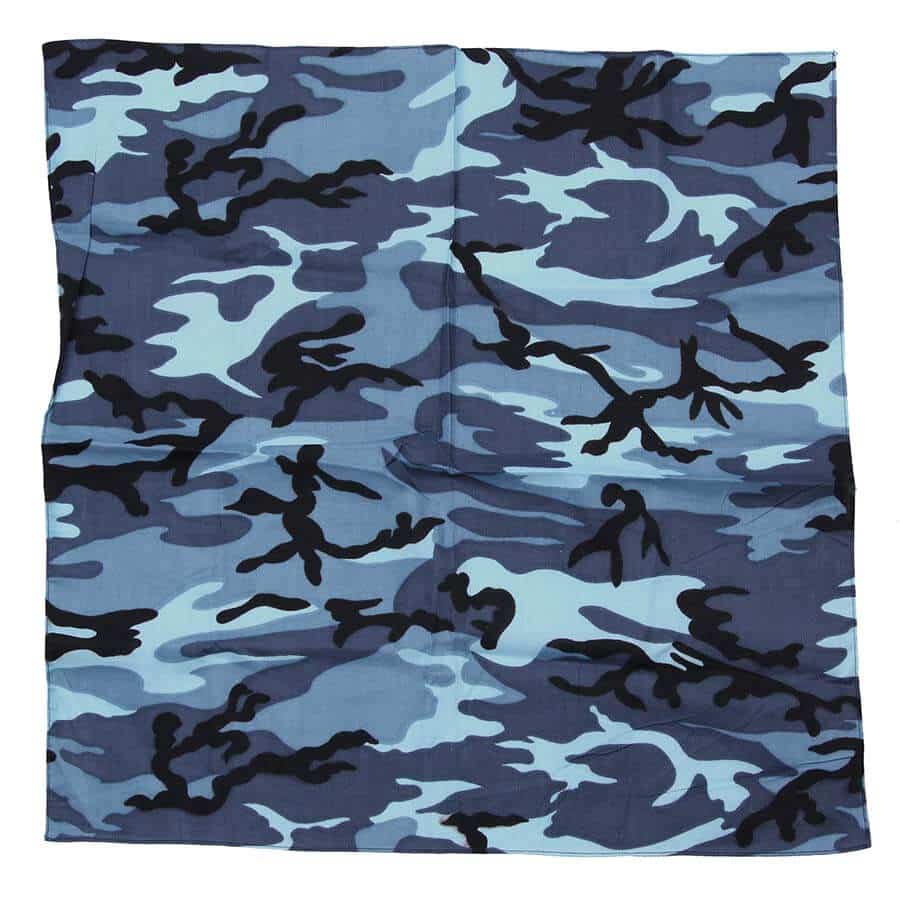 Bandana Sky Blue camouflage #125 - Darkshop