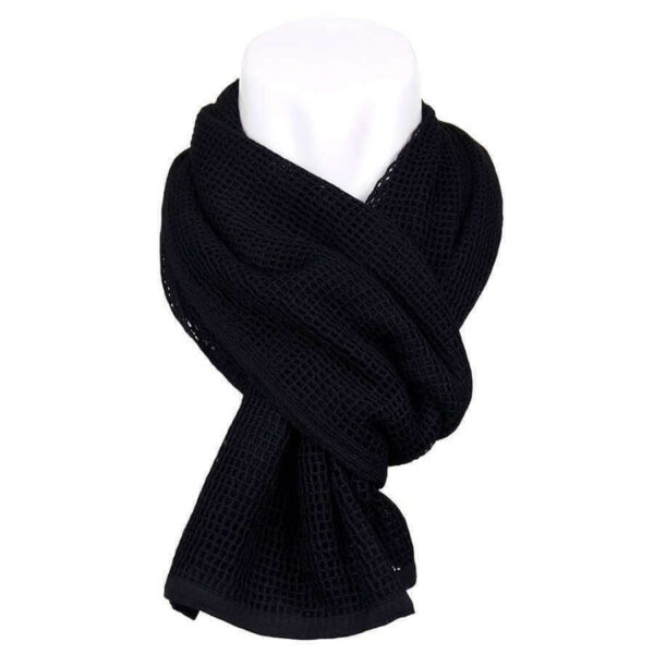 Combat sjaal. Diverse kleuren - Zwart