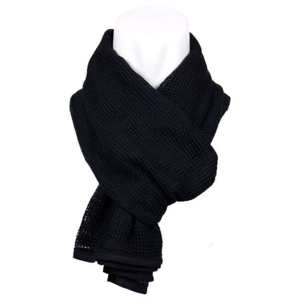 Netsjaal tactical. Diverse kleuren - Zwart