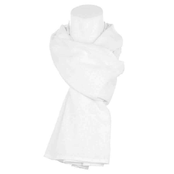 Cheche sjaal. Diverse kleuren - Wit