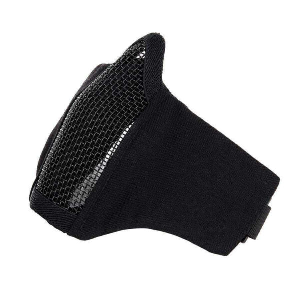 Airsoft face mask nylon. Diverse kleuren - Zwart
