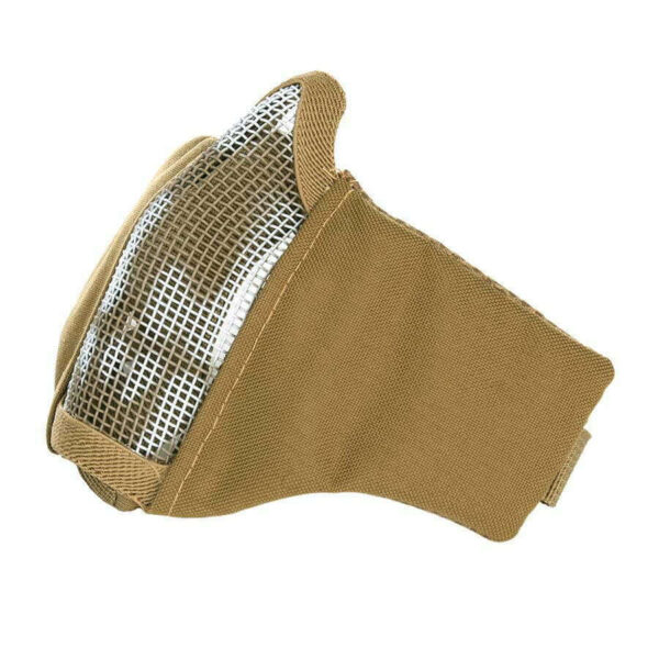 Airsoft face mask nylon mesh with skull. Diverse kleuren - Coyote