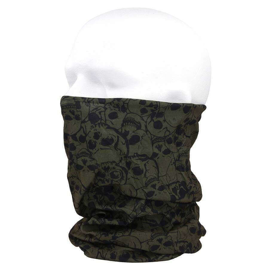 Tactical wrap met skull (Coolmax). Diverse kleuren - Groen
