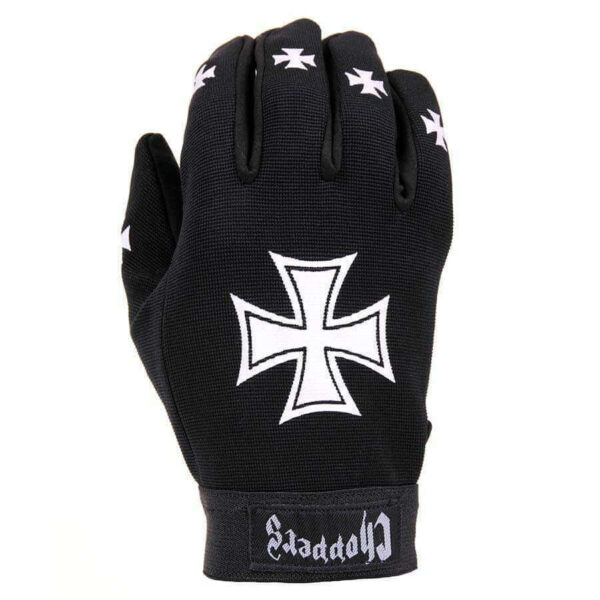 Biker handschoen choppers - XXL, Zwart