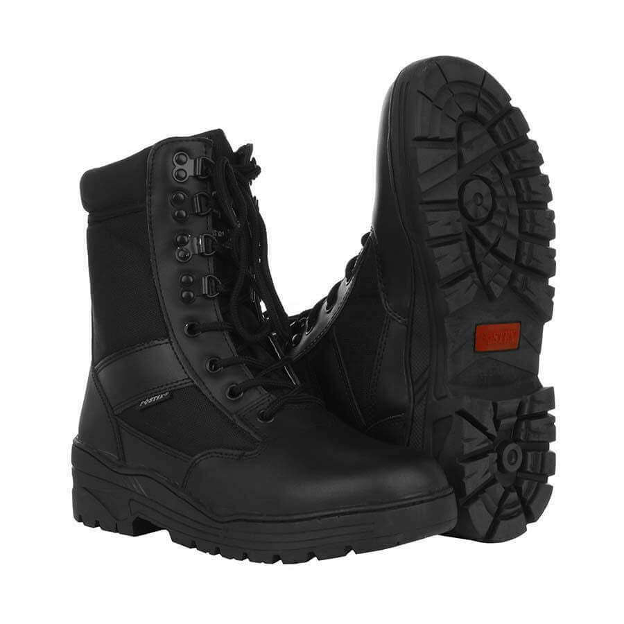 Sniper boots. Diverse kleuren - 43, Zwart