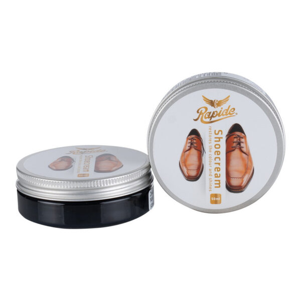 Schoencrème - 50 ml | Zwart | Rapide