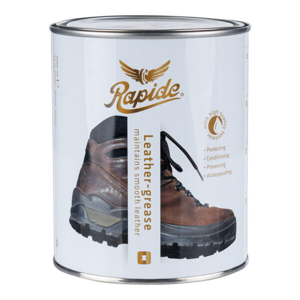 Ledervet Rapide 1 liter. Diverse kleuren - Zwart