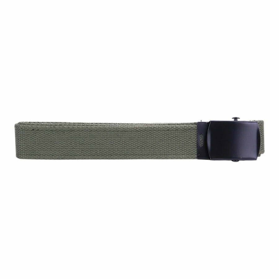 Tropenkoppel - Riem met zwarte gesp. Diverse kleuren