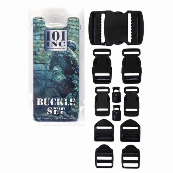Buckle set 101 INC - Zwart