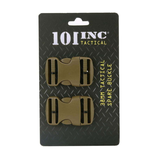 Tactical spare buckle 38mm set 2 st. - Coyote