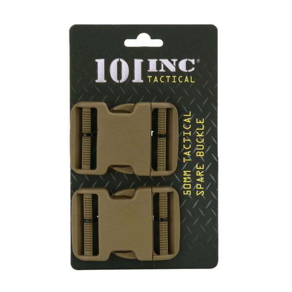 Tactical spare buckle 50mm set 2 st. - Coyote