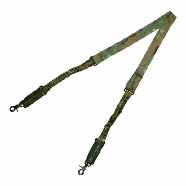 Geweer riem met 2 dempers - Digital camo