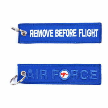 Sleutelhanger RBF + Airforce blauw