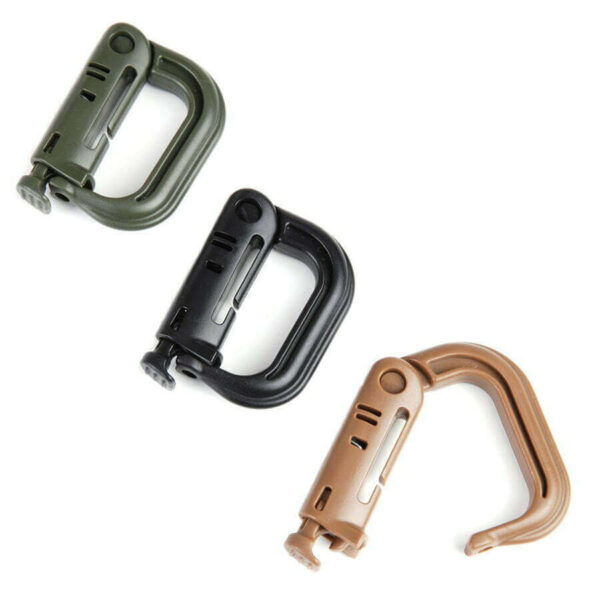 Grimloc set a 4 stuks. Diverse kleuren - Zwart