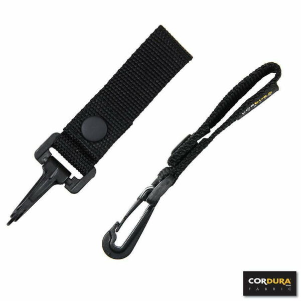 Sleutelhouder met haak Cordura