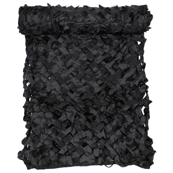 Camouflagenet Zwart 3 x 2m - Polyester