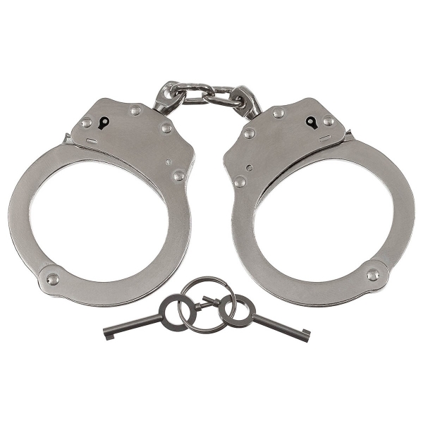 Handboeien met veiligheidsgroef - Double-Lock - 100% Staal
