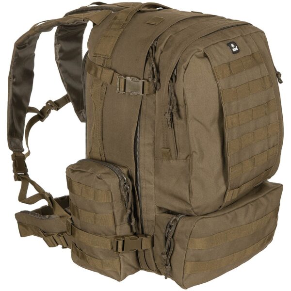 IT Tactische Rugzak 60L - Assault backpack - Militaire Rugzak met MOLLE-systeem - Coyote