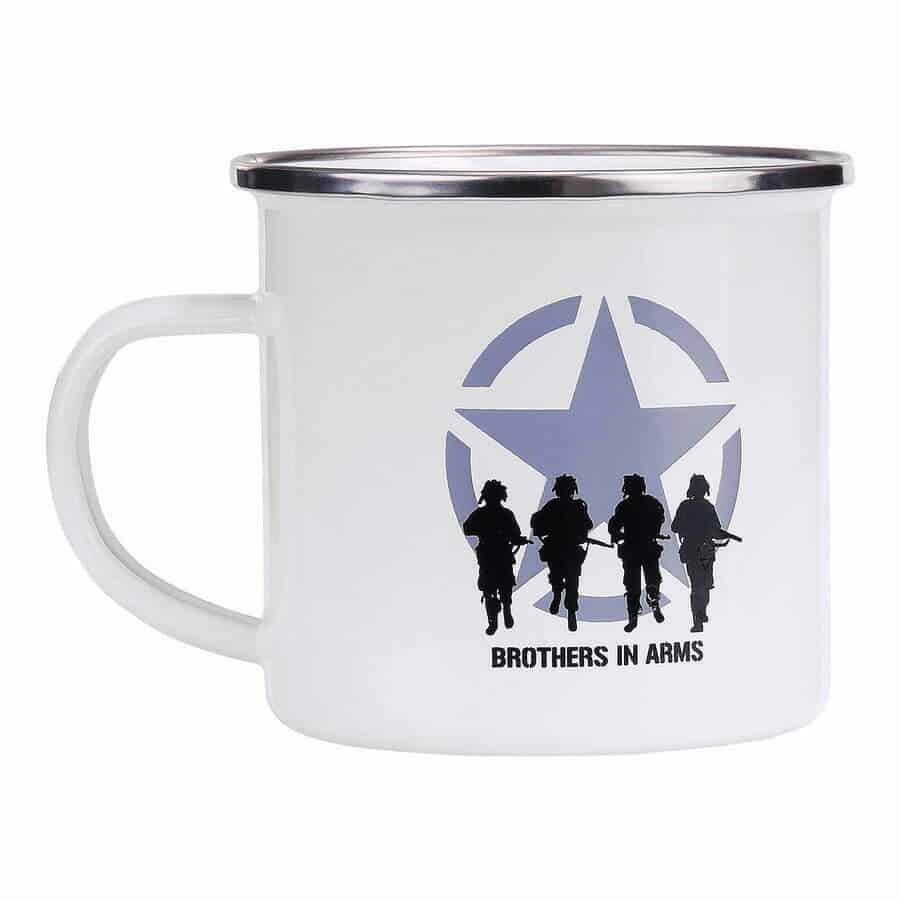 Emaille Mok - Brothers in Arms | Fostex WWII Series | Meerdere kleuren