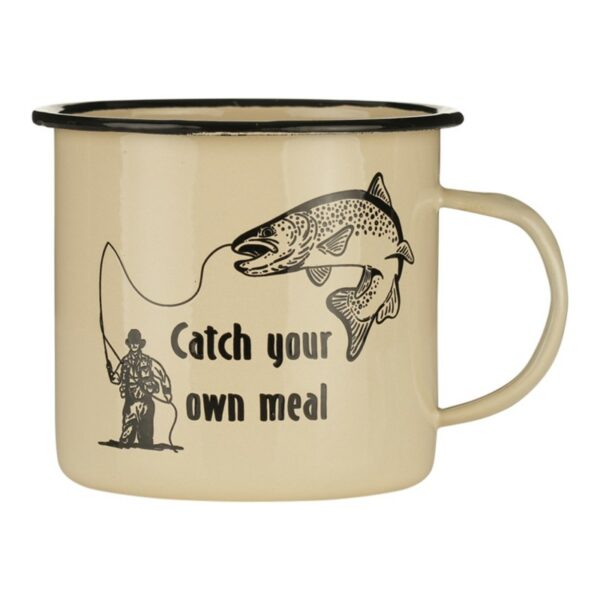 Emaille mok Catch Your Own Meal