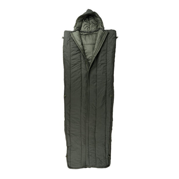 Slaapzak met capuchon - -15 tot +15 graden - Groen | Fostex Garments