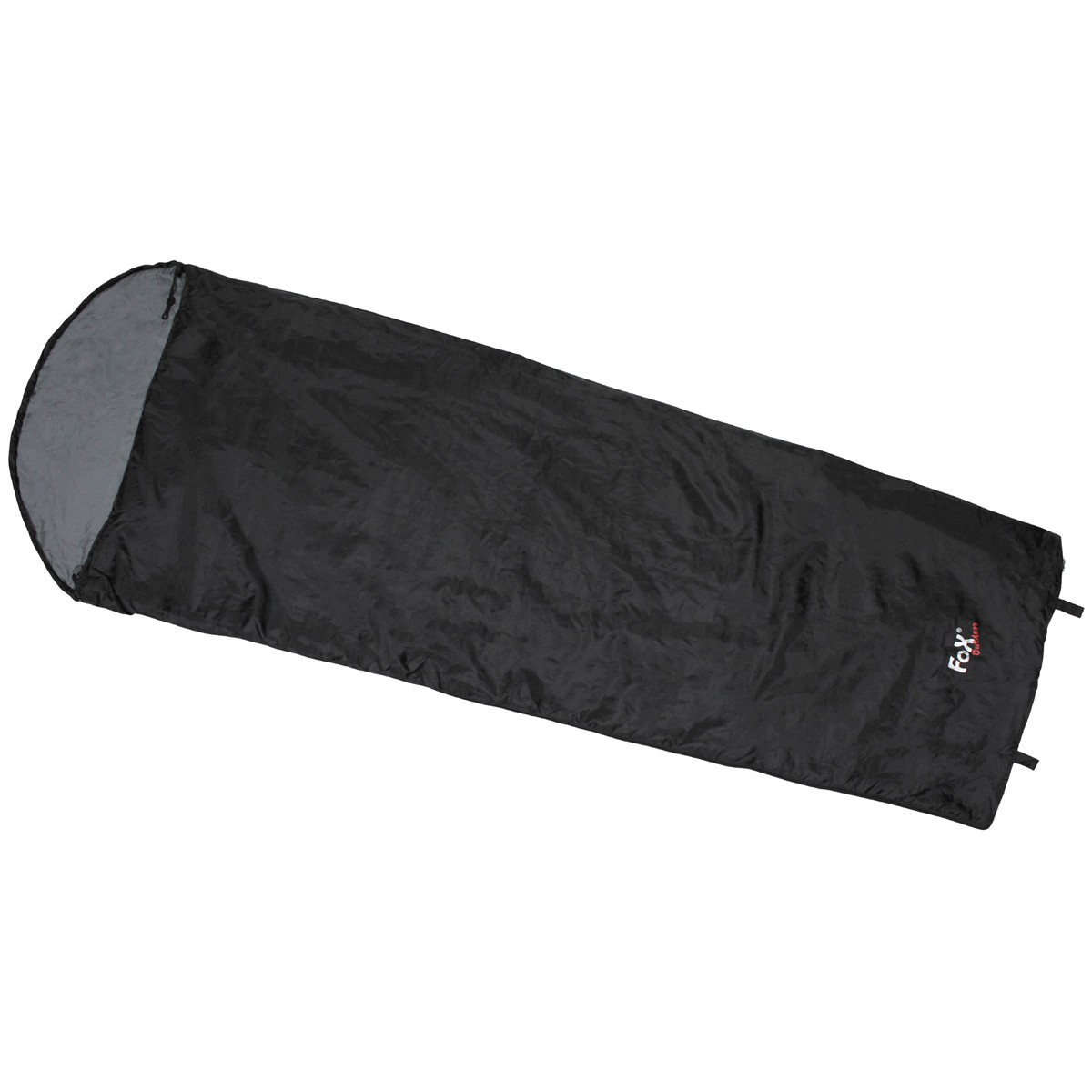 Extralight Slaapzak +10°C tot +29°C - Zwart | Fox Outdoor - Afbeelding 2