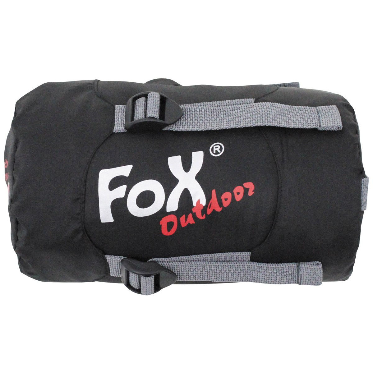 Extralight Slaapzak +10°C tot +29°C - Zwart | Fox Outdoor - Afbeelding 3