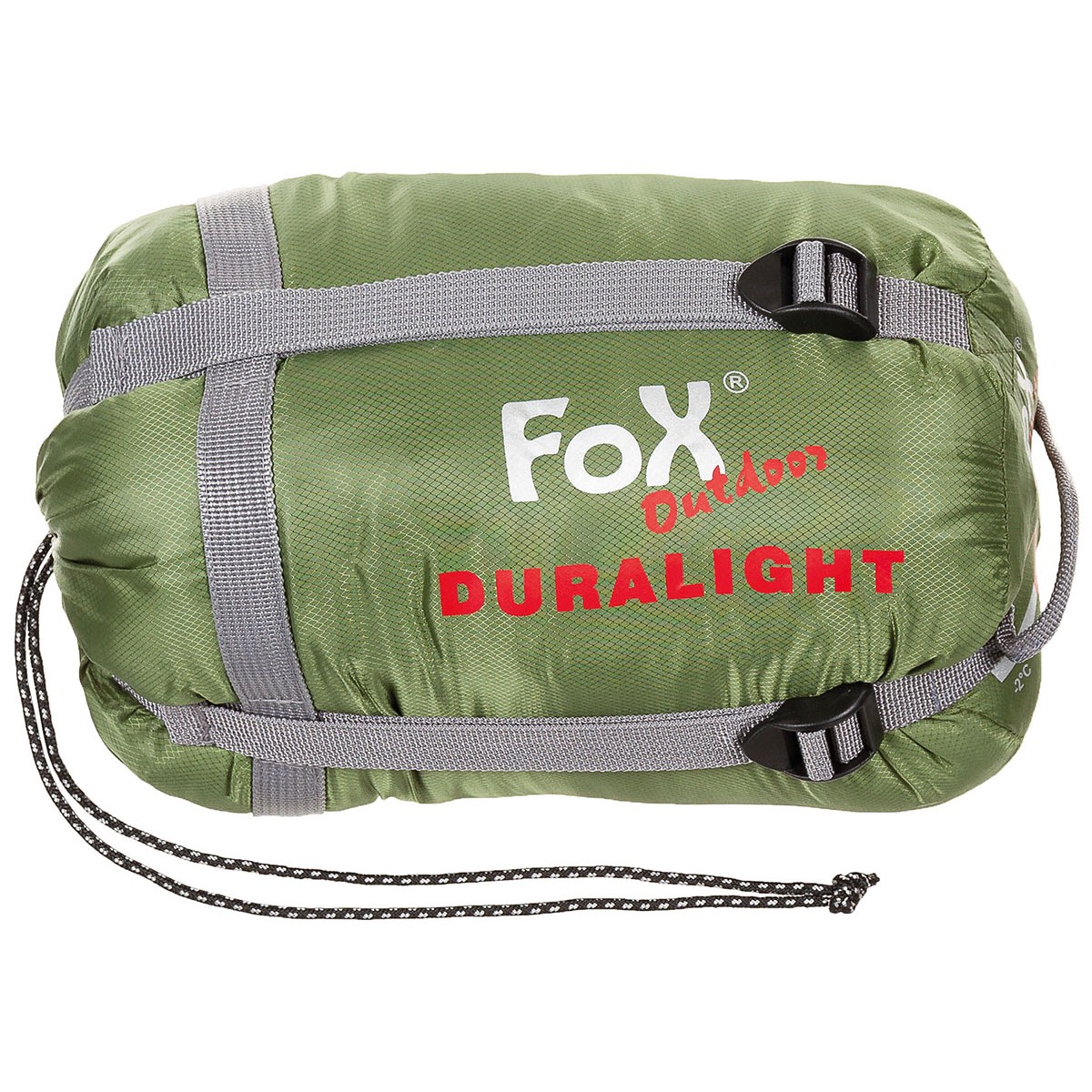 Duralight Slaapzak +2°C tot +18°C - Lichtgewicht & Compact | Fox Outdoor - Afbeelding 3