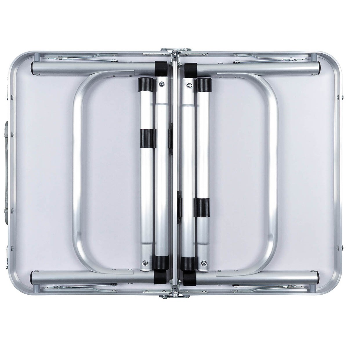 Opvouwbare campingtafel - Aluminium - Draaghendel - 60 x 45 cm - Afbeelding 3