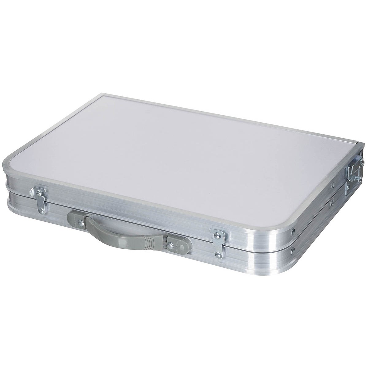 Opvouwbare campingtafel - Aluminium - Draaghendel - 60 x 45 cm - Afbeelding 4