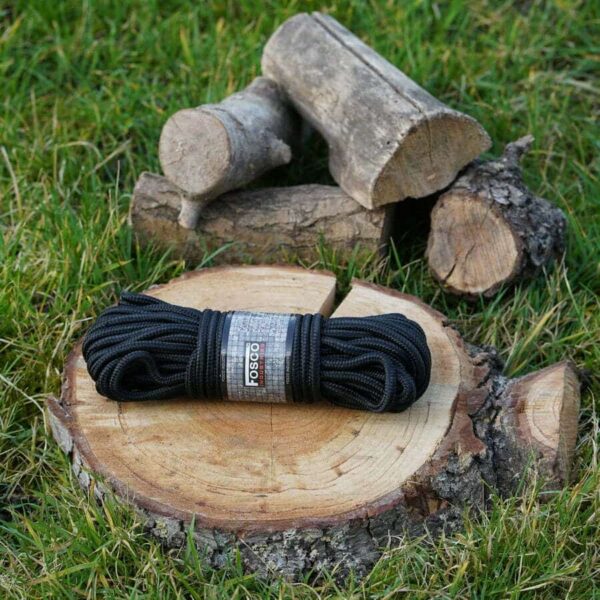 Touw 7mm. Diverse kleuren - Zwart