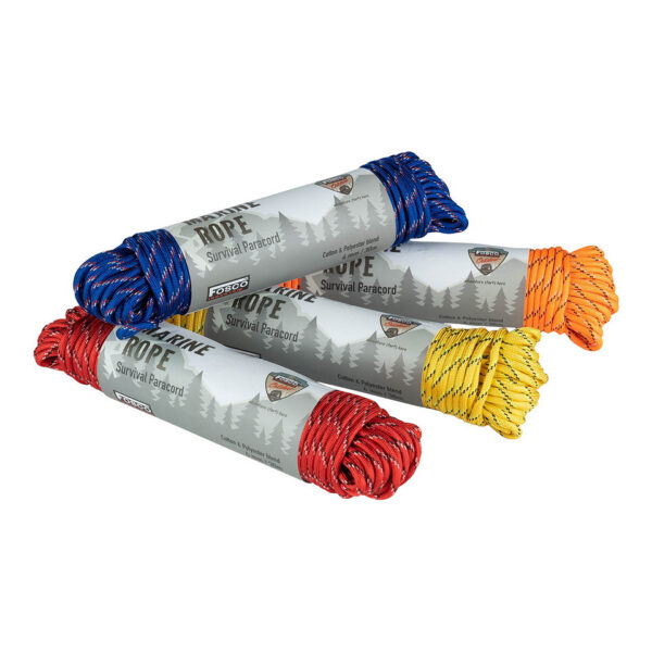 Boottouw 30 meter - 4 mm | Fosco Industries | Meerdere kleuren