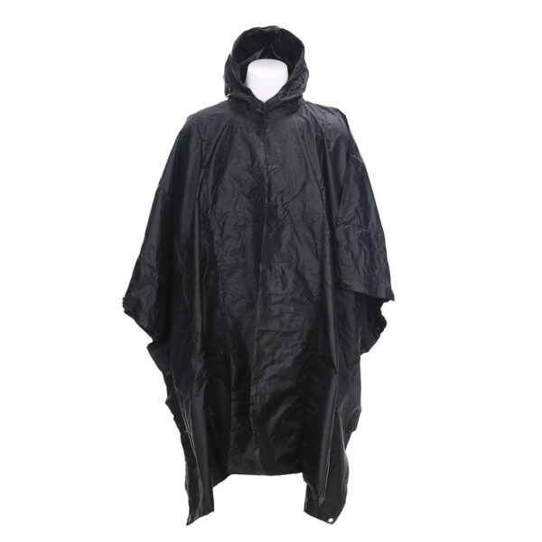 Poncho - Waterbestendig | Fostex Garments | Meerdere kleuren - Zwart