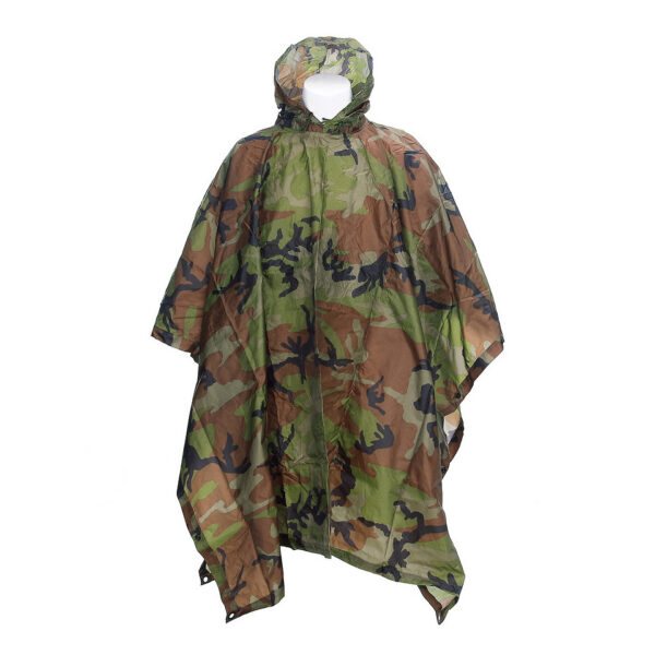 Poncho - Waterbestendig | Fostex Garments | Meerdere kleuren - Woodland