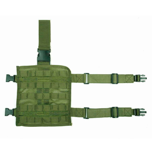 Molle leg system. Diverse kleuren - Groen