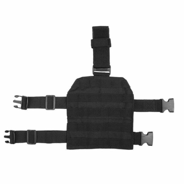 Molle leg system. Diverse kleuren - Zwart