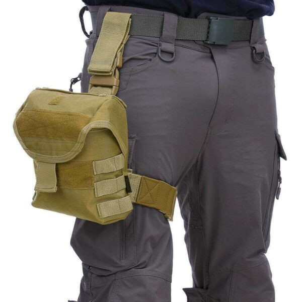 Dijbeen tas. Diverse kleuren - Khaki