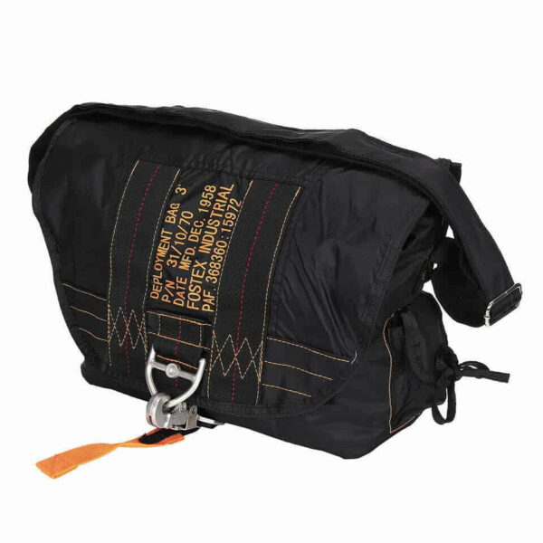 Parachute tas 3/pukkel. Diverse kleuren - Zwart