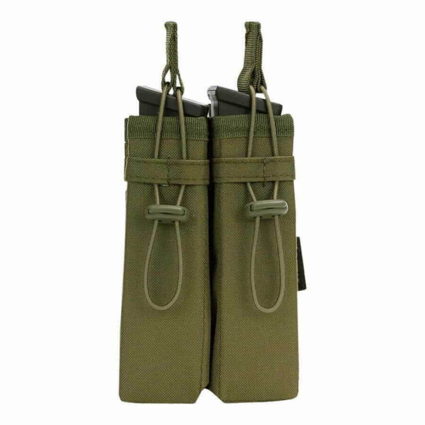 Molle pouch 2 magazijnen. Diverse kleuren - Groen