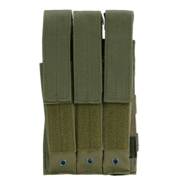 Molle pouch met sluiting. Diverse kleuren - Groen