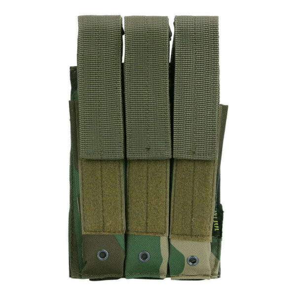 Molle pouch met sluiting. Diverse kleuren - Woodland