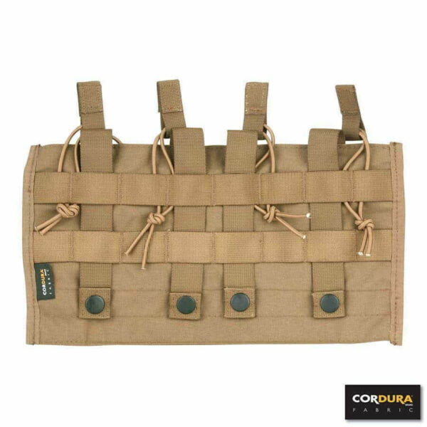 M4 pouch voor 4 magazijnen Cordura. Diverse kleuren - Coyote
